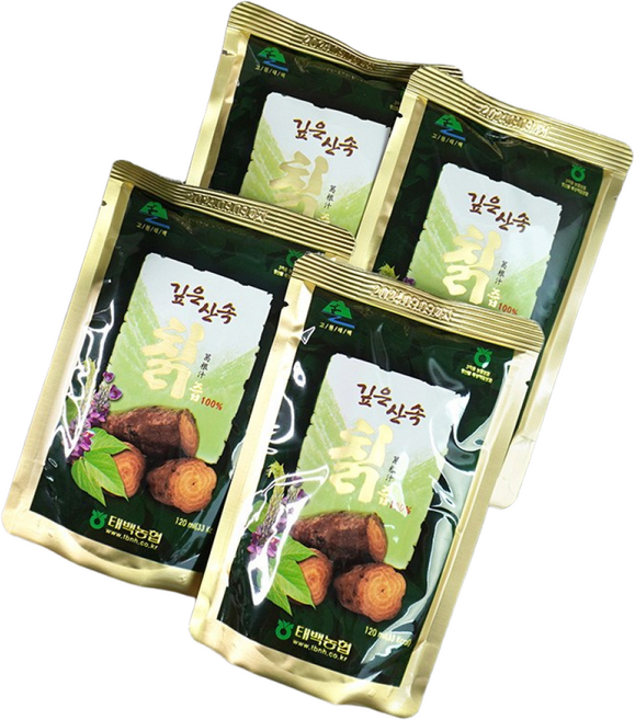 태백농협 칡즙 생칡즙 원액 100%, 30개, 120ml