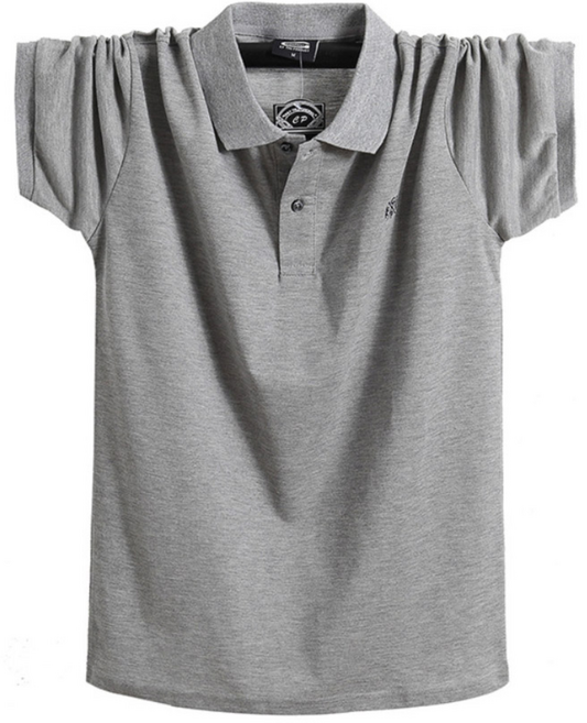 아웃사이즈 OA1808 빅사이즈 남성 자수 PK 반팔 카라 티셔츠