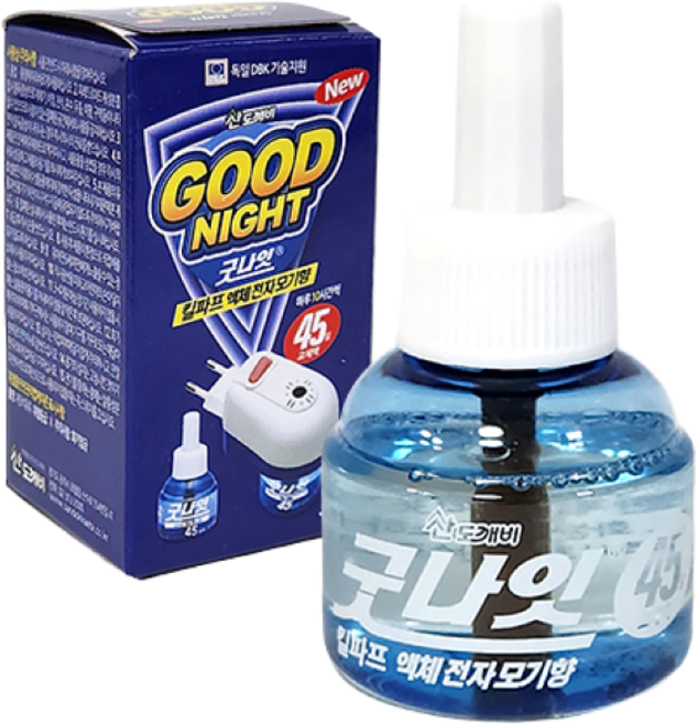 더크린 굿나잇 킬파프 액체전자 모기향 리필액, 100g, 1개