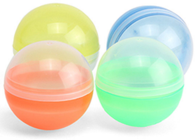 캡슐 뽑기기계 슈퍼 가챠머신 문방구뽑기 이벤트용품, 컬러캡슐 중(120개), 1개