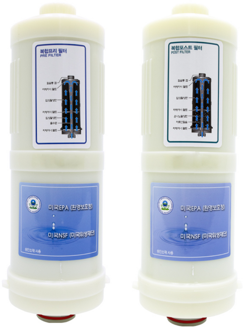 BTM-102G 호환 B-700 1차＋2차 이온수기필터