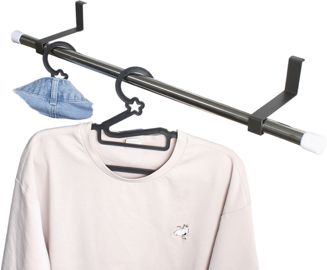 무타공 창틀건조대 미니 빨래건조대 수건걸이, 1개