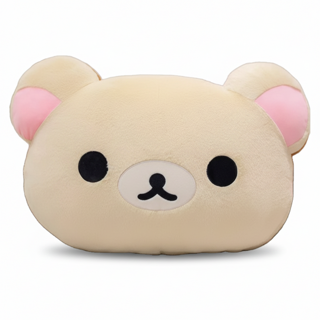 굿즈원 리락쿠마 모찌 봉제 바디필로우 안고자는 대형 인형 베개, 리락쿠마 화이트 통통