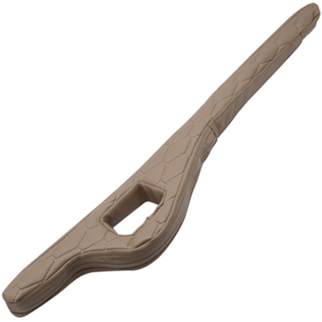 루젠 틈새쿠션 자동차 시트 사이드 막이 차량용 갭쿠션, 올리브브라운, 1개