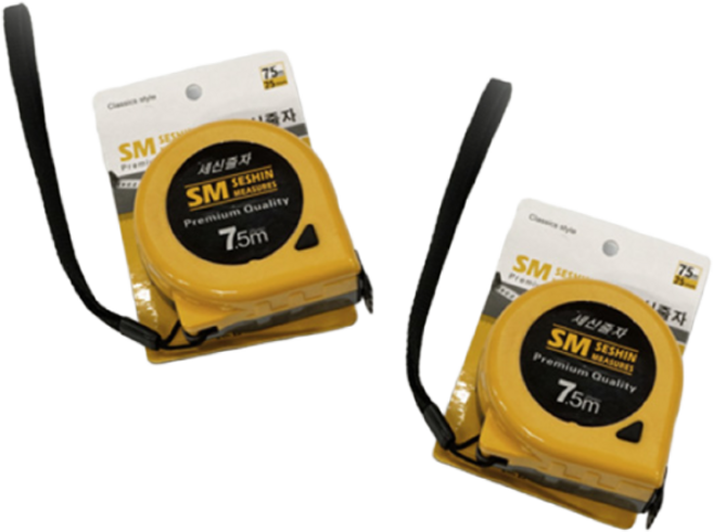 공구 세신줄자 7.5m, 1개