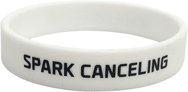 정전기방지팔찌 국내유일 1초미만 시험완료 스파크캔슬링, M, 화이트