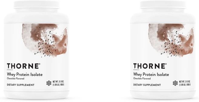 쏜리서치 웨이 프로틴 아이솔레이트 단백질 보충제 초콜릿, 2개, 906g - 쿠팡