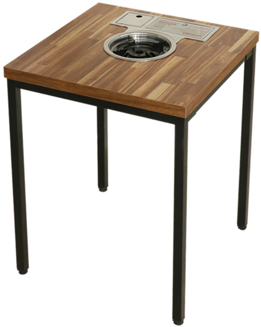 핑계고테이블 핑계고 미니불판식탁 입식테이블 2인용탁자 불판테이블 집에서 놀기 갬성캠핑 테이블, 선택없음, 아카시아집성목