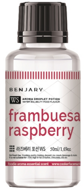 WS 와일드 라즈베리(수용성) 드롭렛 푸드 익스트렉션 / 미식 제과제빵 패스츄리 아로마티, 1개, 50ml