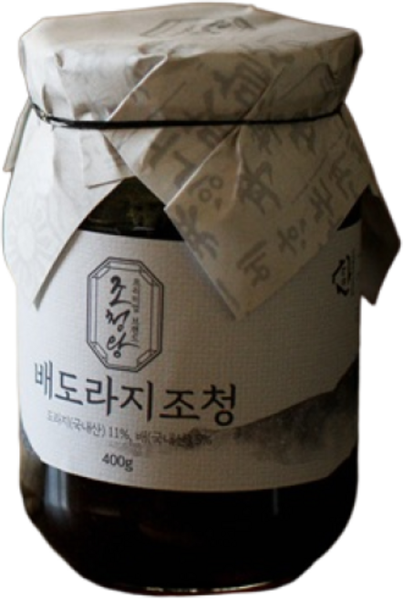 프리미엄 국내산 배도라지조청(무설탕), 1개, 400g