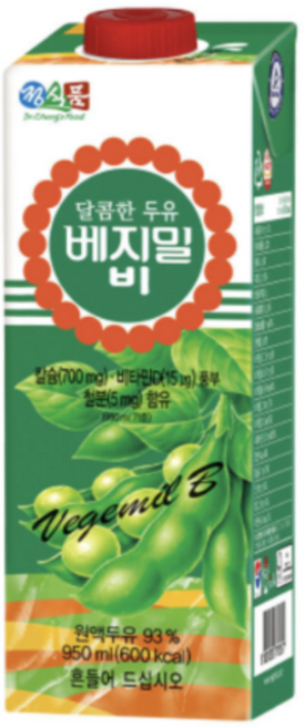 달콤한 베지밀B 950ml, 3개