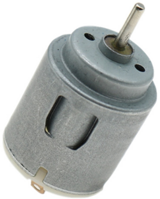 니토무역 R140 모터 DC 1.5-6V 2mm 미니 RC카 소형 전동 로봇 무선 조종 자동차, 1개