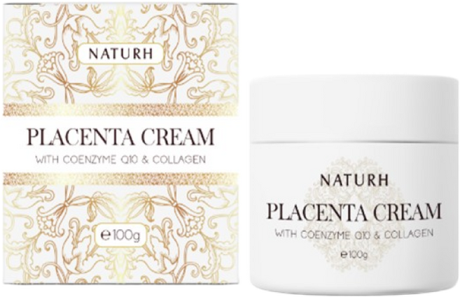 Naturh Placenta cream_ Q10+collagen 100g _나투르 플라센타 태반 크림_큐텐+콜라겐 100g[원산지 호주], 1개