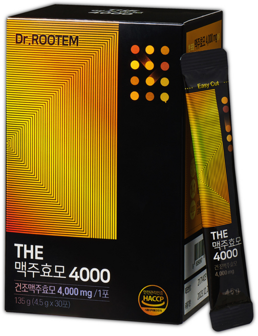 닥터루템 정품 THE 맥주효모 4000, 30회분, 135g, 1개