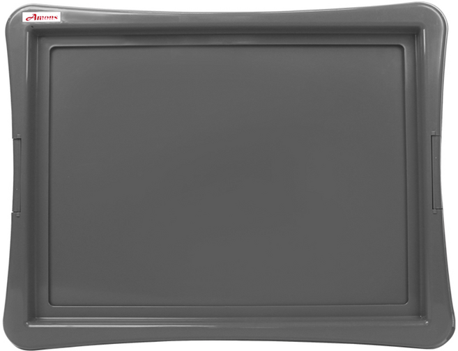 아몬스 강아지 비망사 배변판 초대형 토일렛, 그레이, 1개