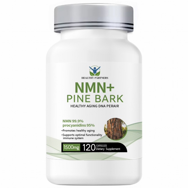 리포조말 NMN 프랑스 해송나무 피세틴 트랜스 레스베라트롤 퀘르세틴 아르기닌 빌베리 고함량 복합체 1500mg, 1개, 120정