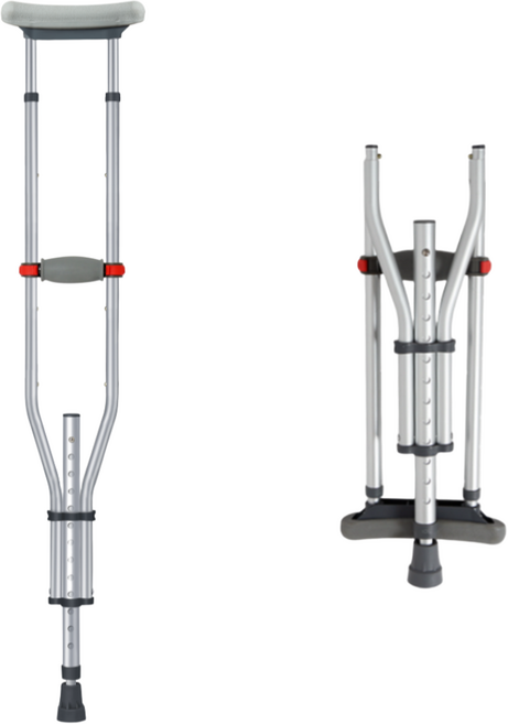 2H메디컬 컴팩트 목발 클러치, 일반형, 1개