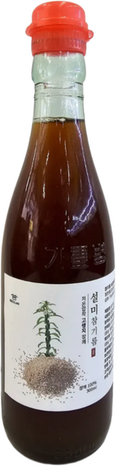 설미 최상급 중국 고랭지 흑토 통참깨로 만든 참기름, 1개, 300ml