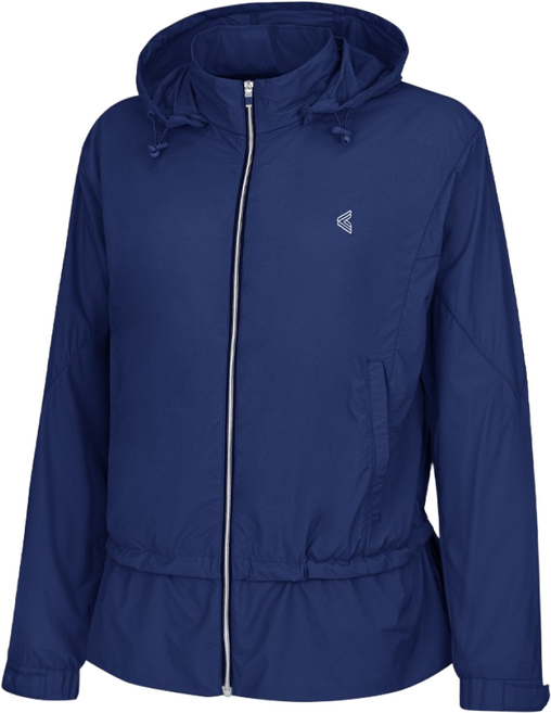 김영주 여성 봄 가을 골프웨어 클루 차이나 후드 경량 바람막이 자켓 스포츠 방수 방풍 점퍼