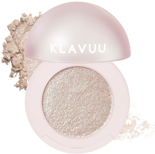 클라뷰 어반 펄세이션 스파클 아이섀도우 1.4g, 샴페인피치, 1개