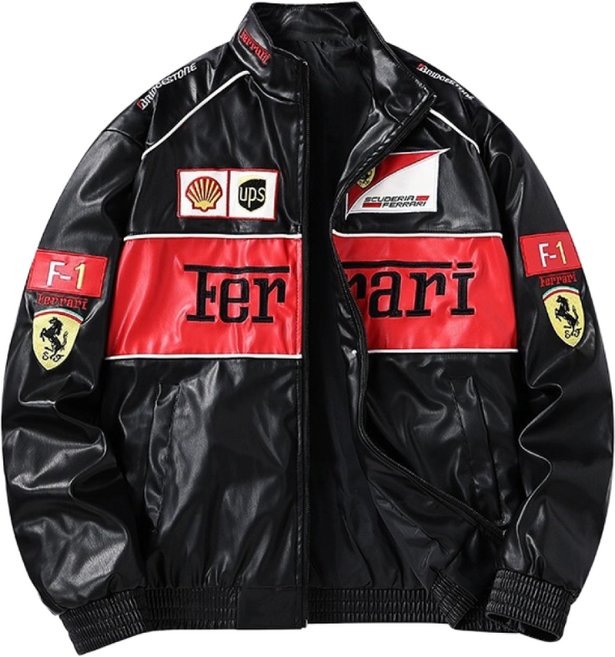 HARU 가죽자켓 레이싱자켓 바람막이 레이싱웨어 F1 오토바이 라이딩 슈트