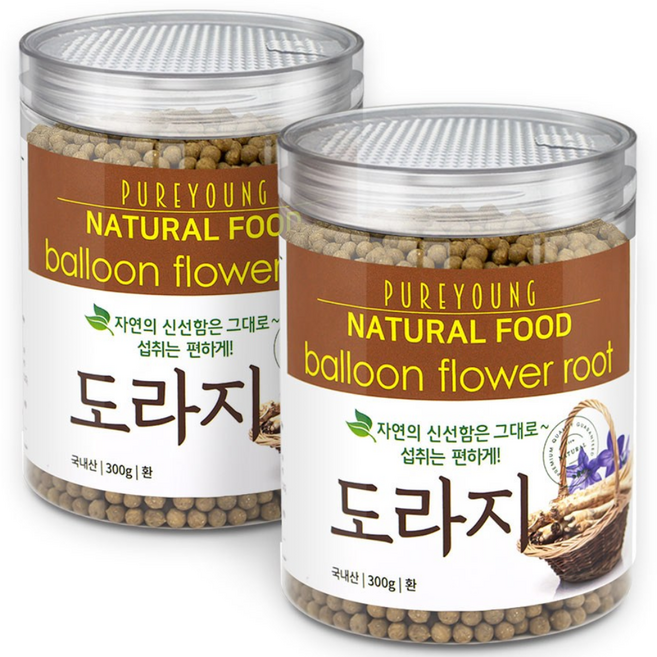 퓨어영 국산 도라지환 300g, 2개