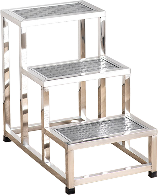 계단발판 계단식 스텐 안전 발판, 3단 계단발판, 1개