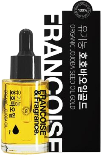 프랑스와즈 프리미엄 유기농 유아 호호바오일 골드 비정제 100% 30ml, 1개