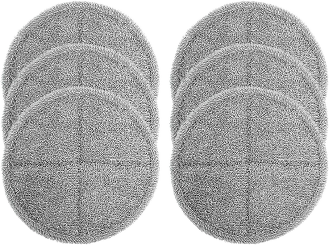 [21~22cm]물걸레청소기 휴스톰 한경희 SK매직 애니스 휴랩 엑타코 공용걸레 극세사패드 세트구성(회색), 3세트, 회색 극세사걸레