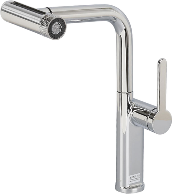 에떼르노 4way 씽크대 폭포 주방수전 EK-6001CR 크롬, 1개