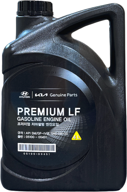 가솔린 승용 엔진오일 MOBIS, 5w20, 1개, 4L