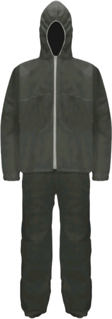 애니가드 세이프티 SB 투피스 작업복, 그레이, 5개