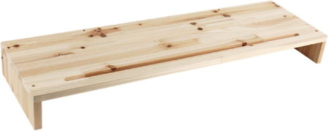 강원전자 넷메이트 NM-MCD03 다용도 원목 받침대 (와이드 800x240x85mm), 본상품선택, 1개