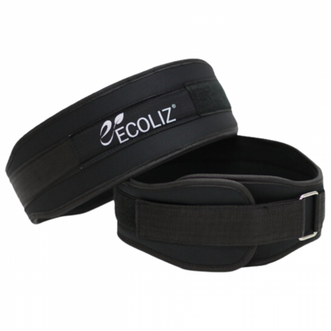 에코리즈 베이직 역도벨트, 블랙, 207g