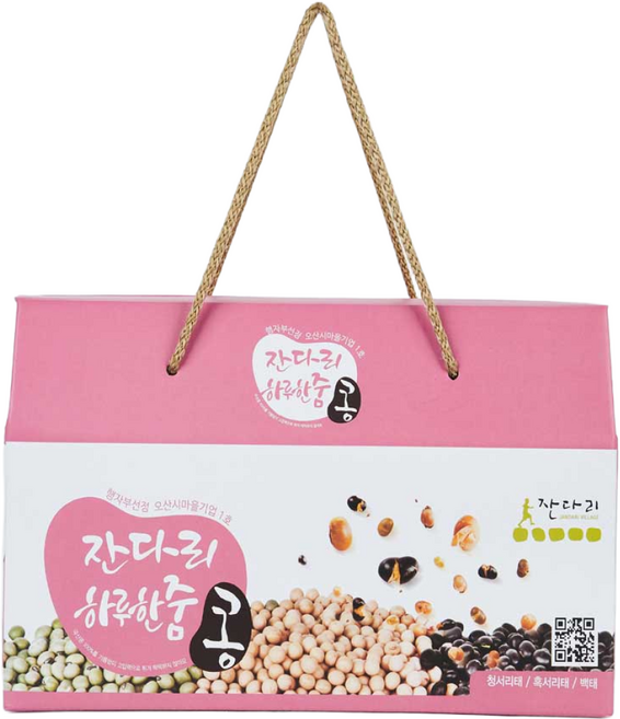 잔다리 하루한줌 볶음콩, 396g, 1세트