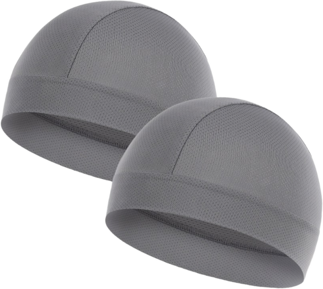 볼품 냉감 메쉬 쿨 이너캡 헬멧 속모자 1+1, BP1.냉감 이너캡, 그레이1개+그레이1개