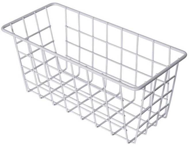 무타공 욕실 화장실 주방 선반 빨래 바구니 빨래통 정리대 수납 세탁 대형, 크립토-화이트 소형, 1개