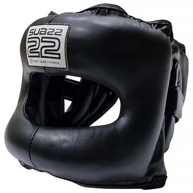 SUB22 권투 복싱 헤드기어 블랙