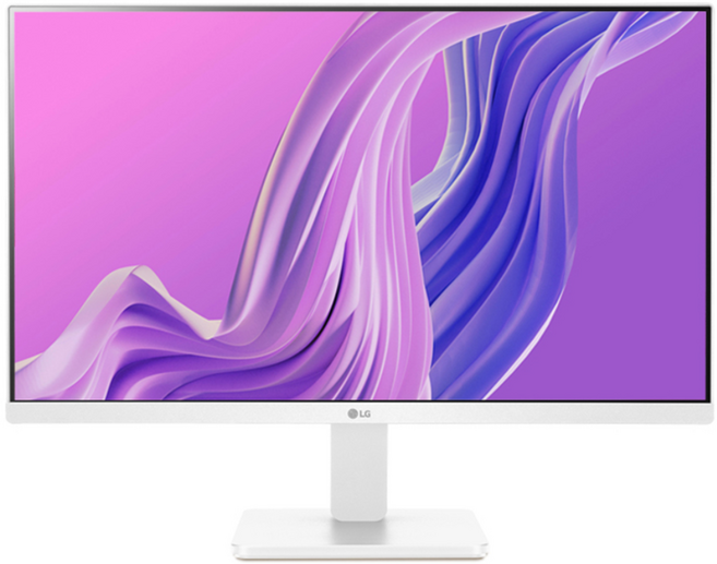 [판매자특가상품]LG 24MR400W (60.4cm)24인치 신모델 화이트모니터 FHD 업무용 컴퓨터모니터, 60.4cm