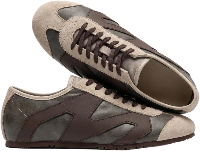 스카이샤인 여성 빈티지 독일군 스니커즈 키높이 슬립온 운동화 3CM