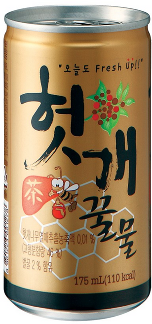 일화 헛개꿀물 175ml x 60캔 (30캔x2박스), 60개