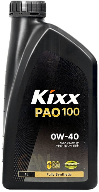Kixx PAO 100 SP 0W-40 (구 PAO 1), 1L, 0w40, 7개