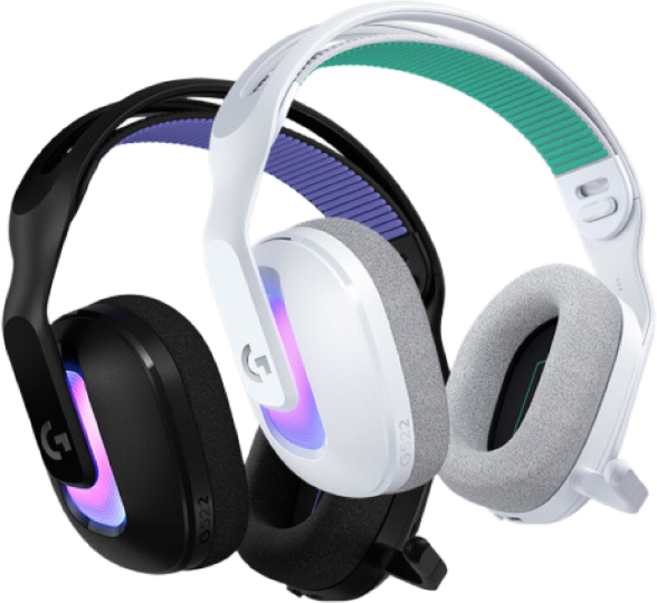 로지텍코리아 (정품) 로지텍 G522 LIGHTSPEED 무선 게이밍 헤드셋, 블랙