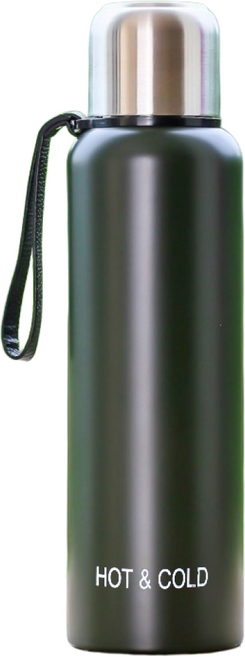 도토로 핫앤콜드 듀얼 보온병(1.5L) (다크그린)