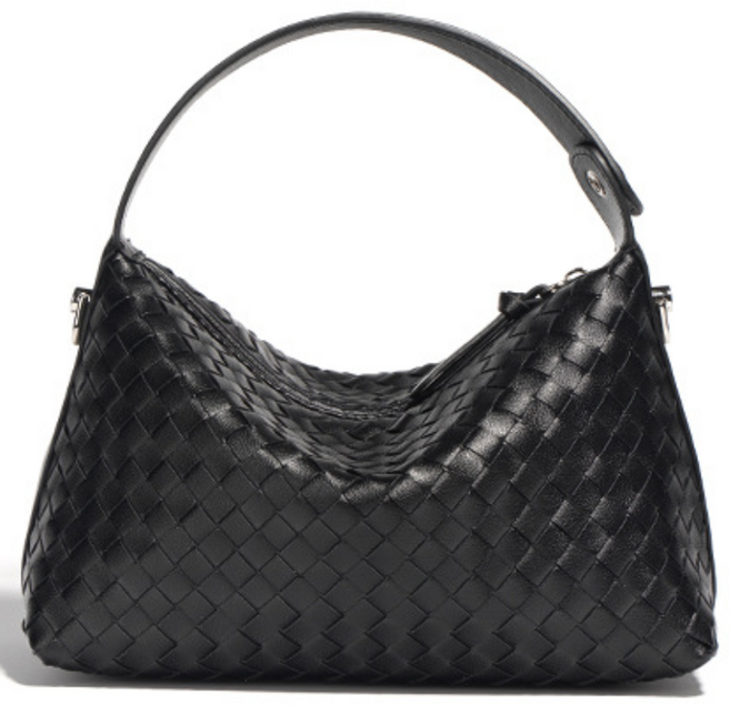 레아르 프리미엄 천연소가죽 여성 직조 토트백 위빙백