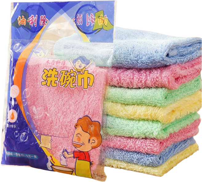 빛나는날 대나무행주 수세미 빨아쓰는 행주 기름제거 대나무행주 30X30, 10개