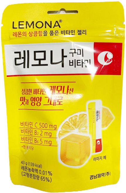 레모나 구미 비타민, 43g, 20개