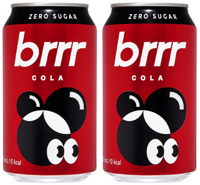 부르르 제로콜라, 350ml, 24개