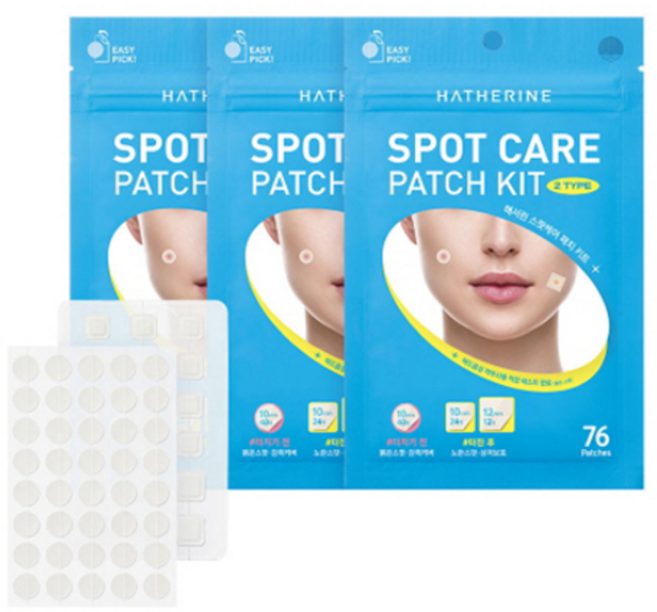 해서린 스팟케어 패치 키트 76p 세트, 76개입, 3개