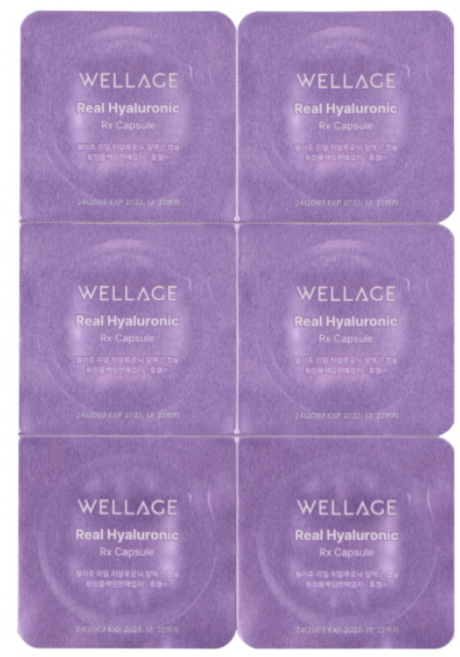 웰라쥬 시즌4 히알루론산 캡슐 12회분, 1.26g, 1개